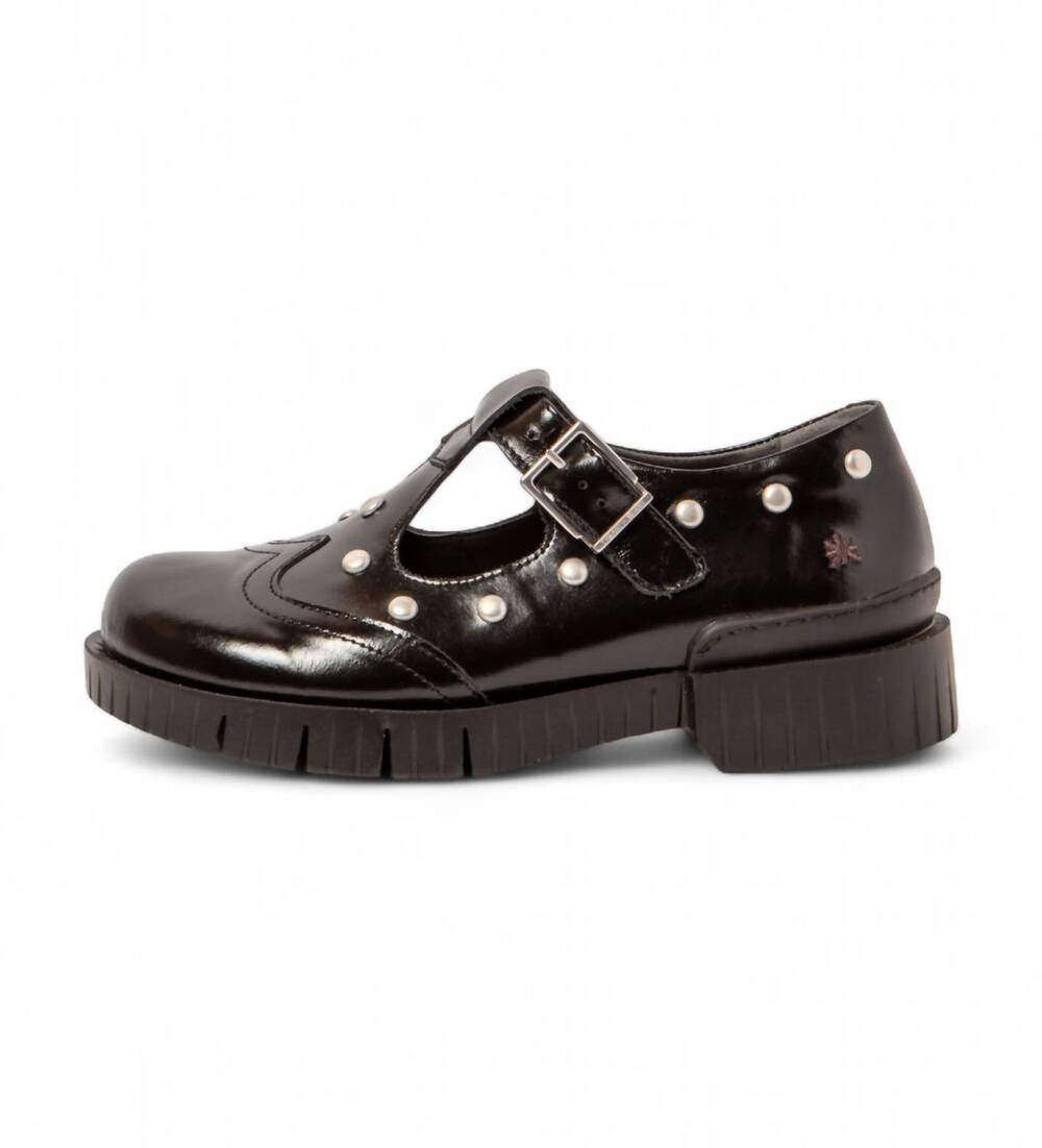 NEW THE ART COMPANY women's 1834s leather shoes in black